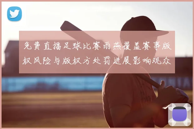 免费直播足球比赛雨燕覆盖赛事版权风险与版权方处罚进展影响观众观看